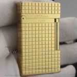 Perfect Copy S.T. Dupont Ligne 2 Yellow Gold Plated Lighter Price